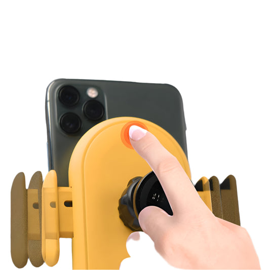 Infrared Wireless Car Charger & Phone Holder – 10W Fast Charge