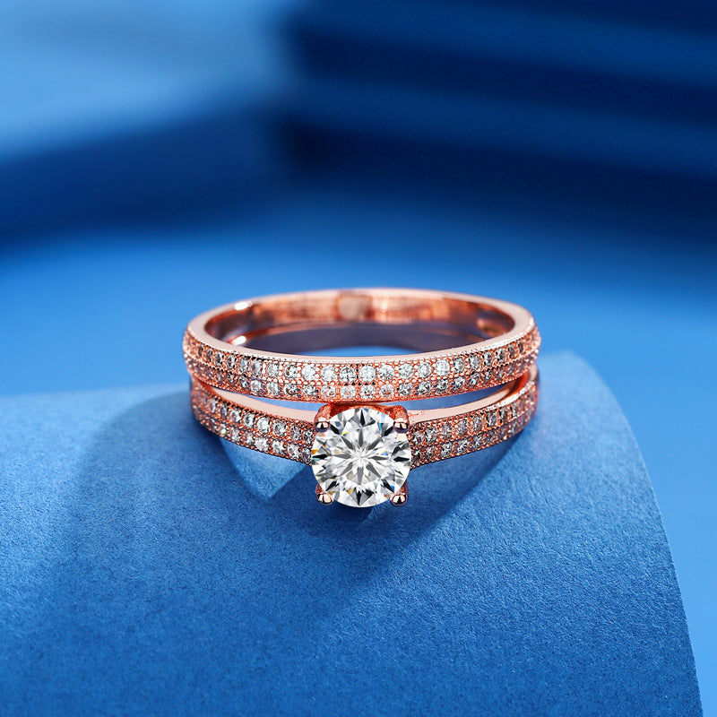 European And American Fashion Ring Set