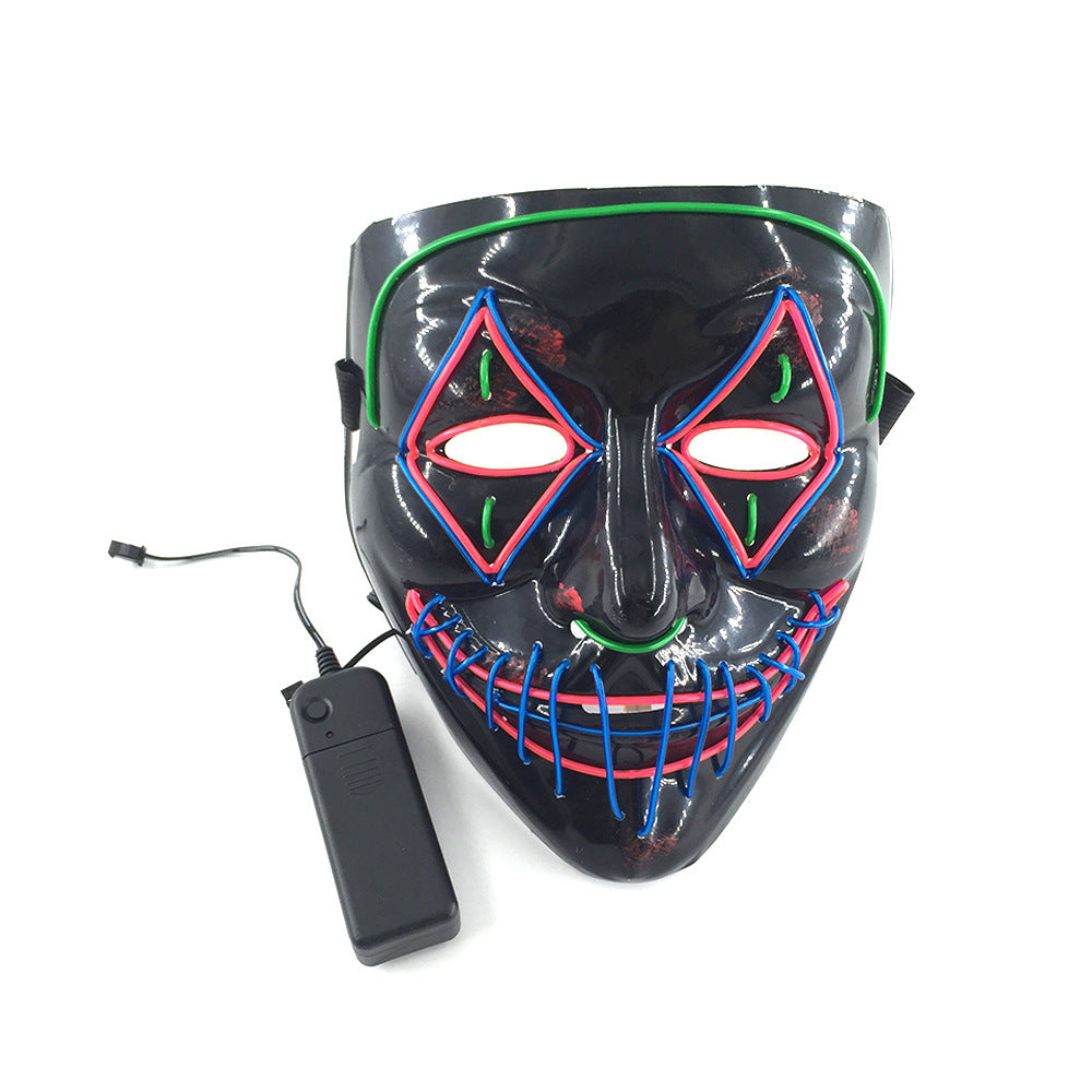 Halloween LED Glowing Eyebrow Mask