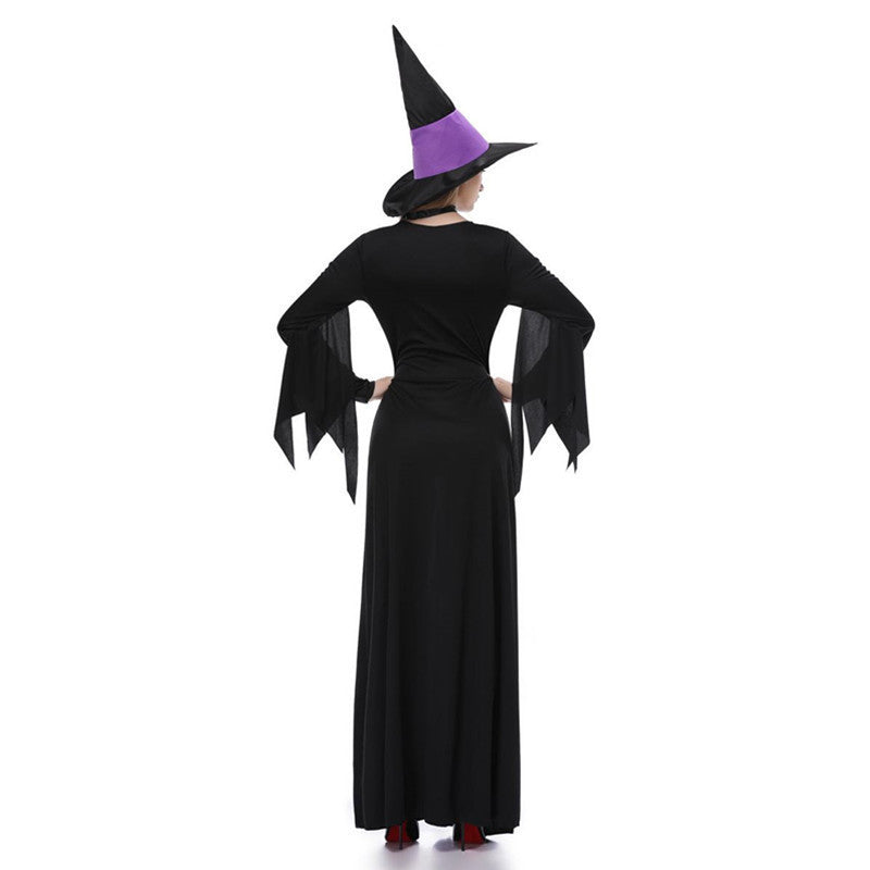 Elegant Halloween Witch Costume