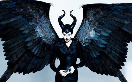 Halloween Maleficent Latex Headgear