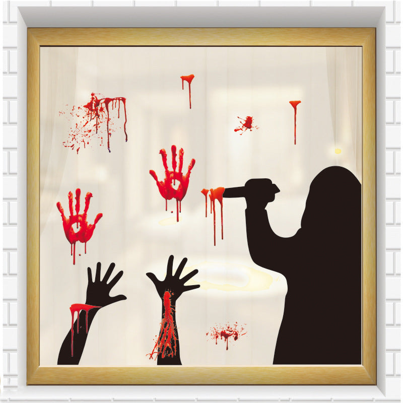 Halloween PVC Wall Stickers – Easy & Colorful