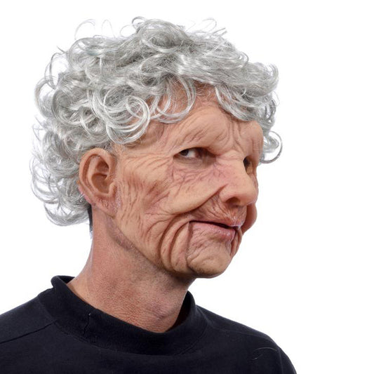 Halloween Old Man Latex Mask – One Size