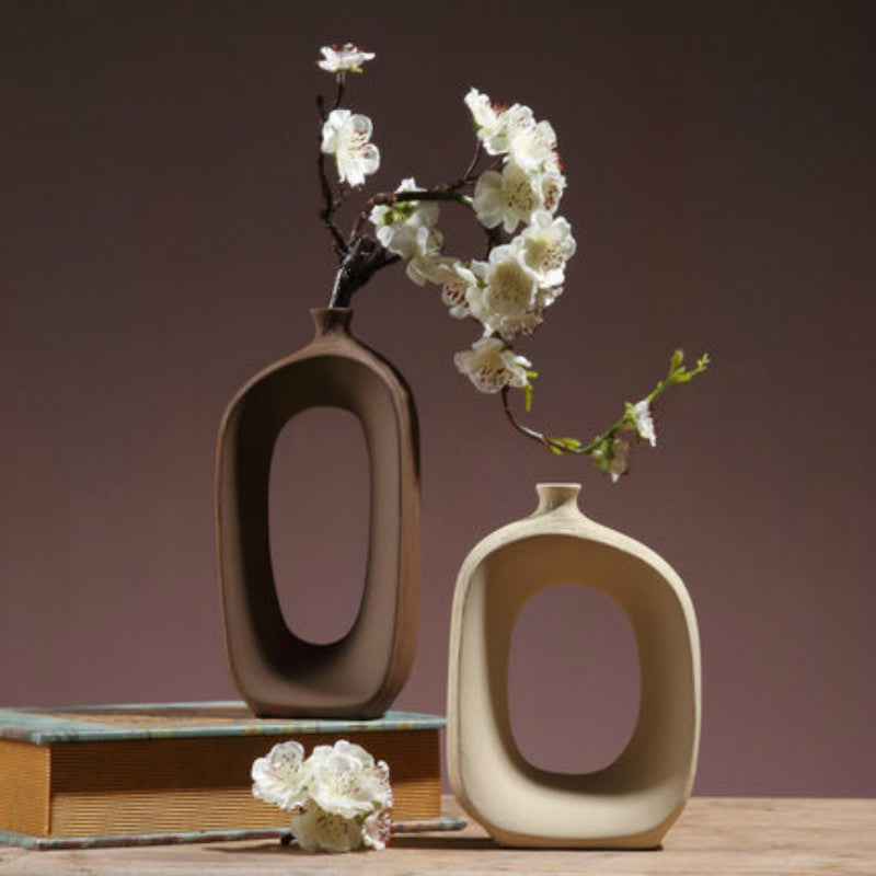 Cloud Gate 3-Piece Ceramic Vase Set