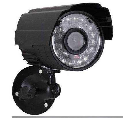 Infrared night vision surveillance camera with CMOS sensor and 1000TV resolution.