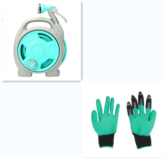 15M Car Wash Water Pipe & Shrinking Gun Set