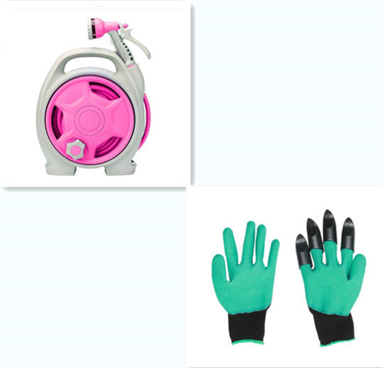 15M Car Wash Water Pipe & Shrinking Gun Set