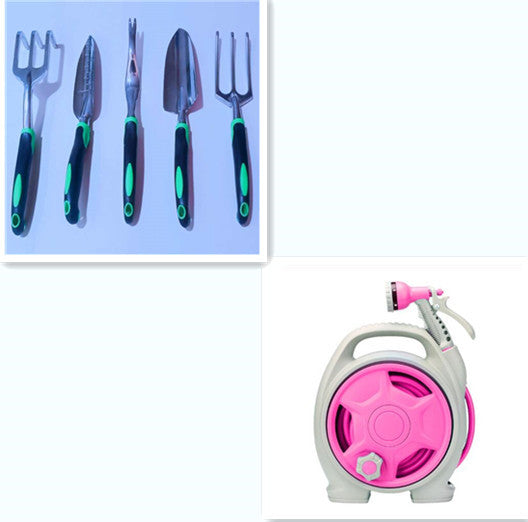 15M Car Wash Water Pipe & Shrinking Gun Set