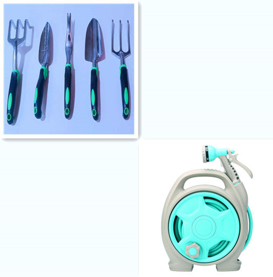 15M Car Wash Water Pipe & Shrinking Gun Set