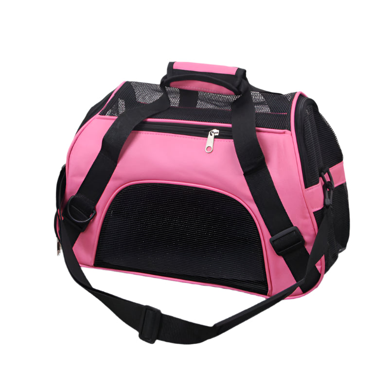 Portable Mesh Pet Carrier Bag for Travel
