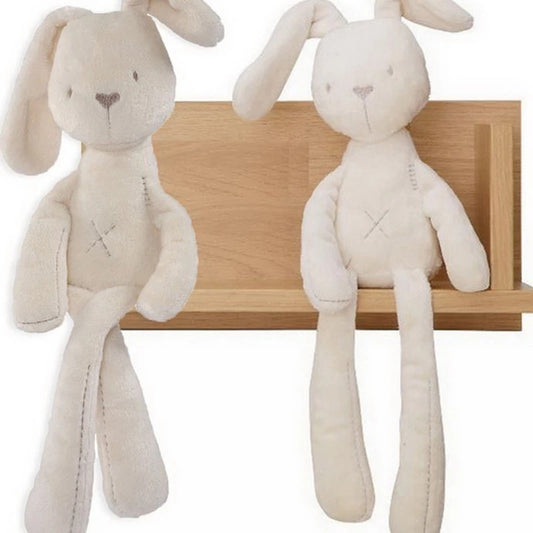 Beige Bunny Plush – Soft Toy Gift for Kids