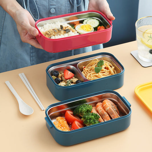 Stainless Steel Multi-Layer Lunch Box – Office & Travel