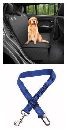 Dog Car Seat Cover – Waterproof Hammock with Mesh