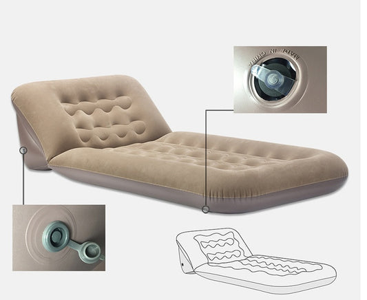 Inflatable Car Travel Bed with Pump