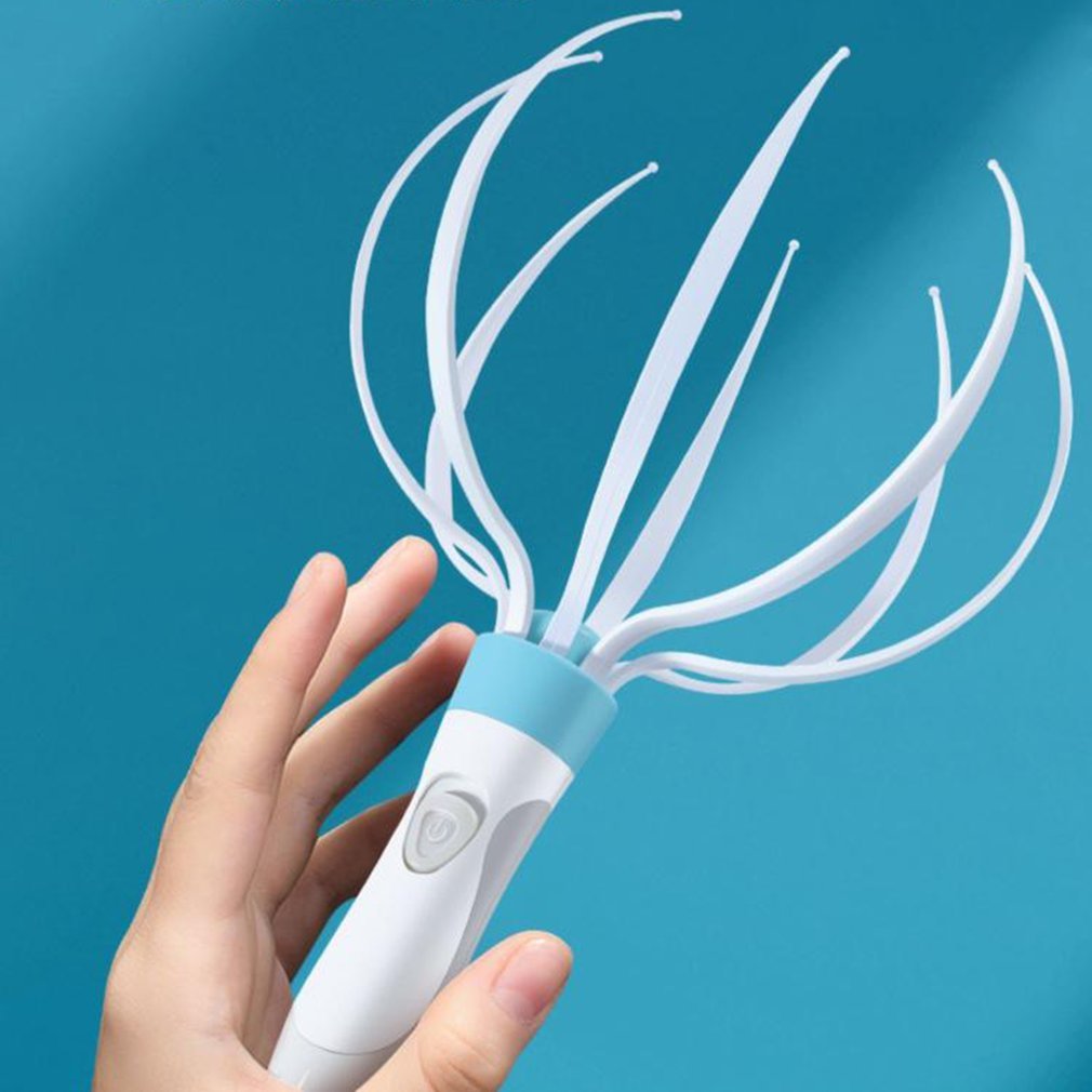 8-Claw Electric Head Massager – Relax & Boost Hair Growth