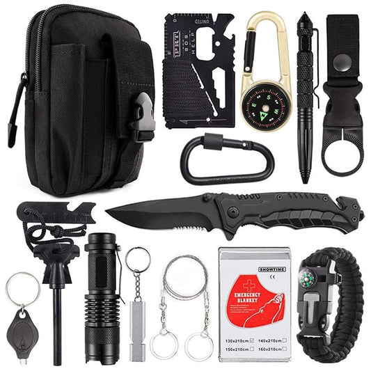 Outdoor Multi-Function Survival Tool – SOS Self-Defense