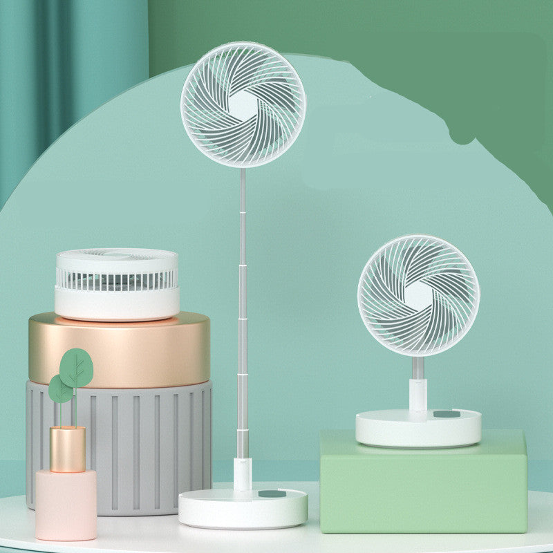 Portable USB Rechargeable Mini Fan – Foldable & Quiet