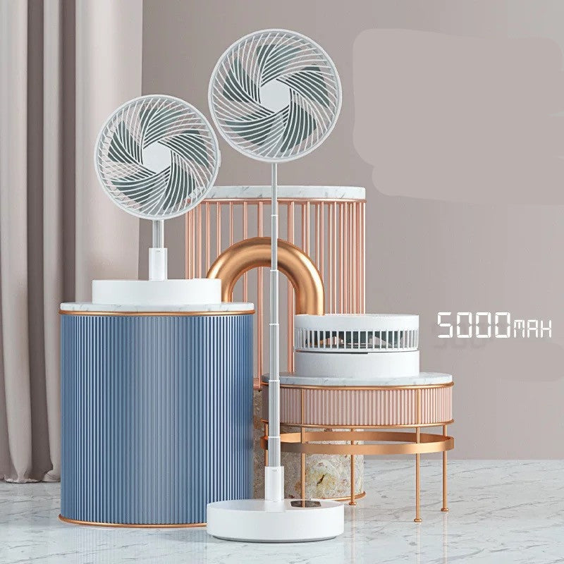 Portable USB Rechargeable Mini Fan – Foldable & Quiet