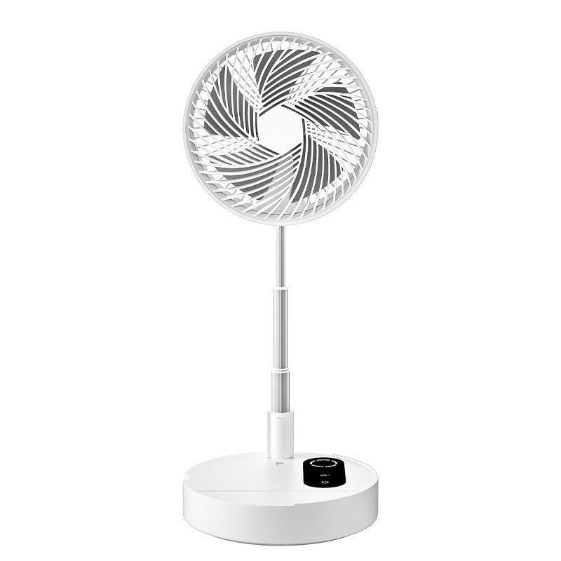 Portable USB Rechargeable Mini Fan – Foldable & Quiet
