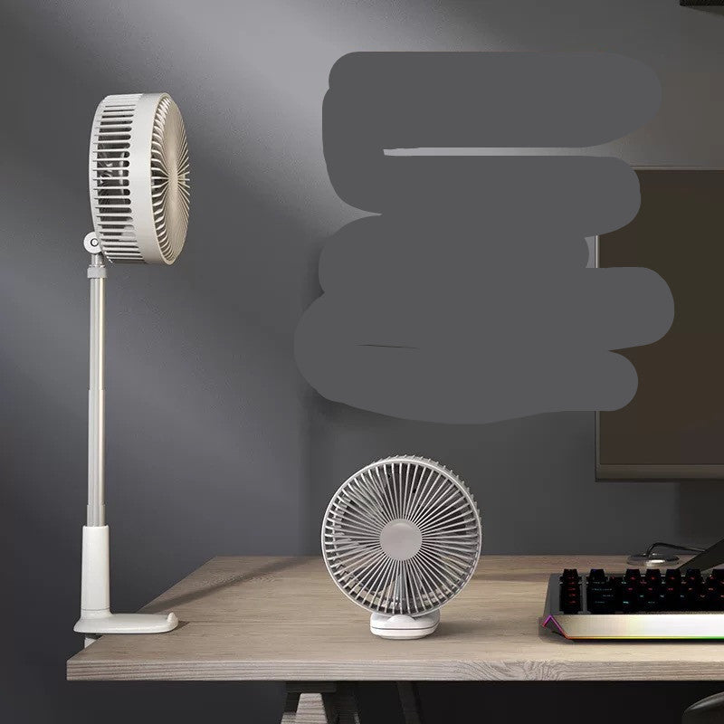 Portable USB Rechargeable Mini Fan – Foldable & Quiet