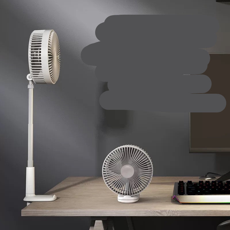 Portable USB Rechargeable Mini Fan – Foldable & Quiet