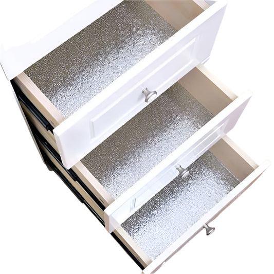 Oil-Proof Aluminum Foil Wallpaper – Kitchen Surface Protector