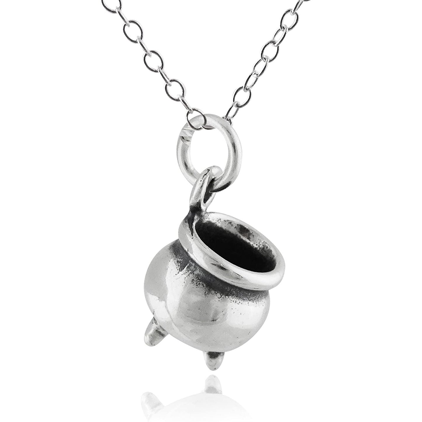 Creative Halloween Wizard's Cauldron Necklace