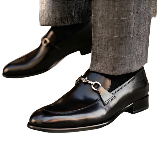 Men’s PU Leather Business Shoes – Fall Edition