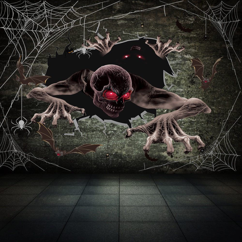 Halloween Horror Wall Stickers – Spooky Props