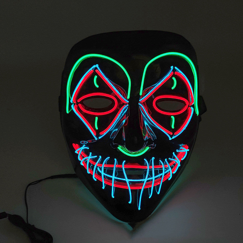 Halloween LED Glowing Eyebrow Mask