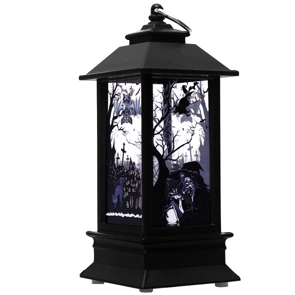 Spooky Halloween Pumpkin LED Lamp