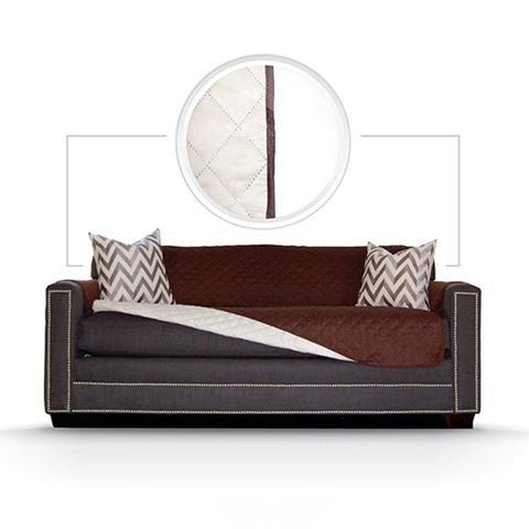 Reversible Sofa Slipcover – Waterproof Protector