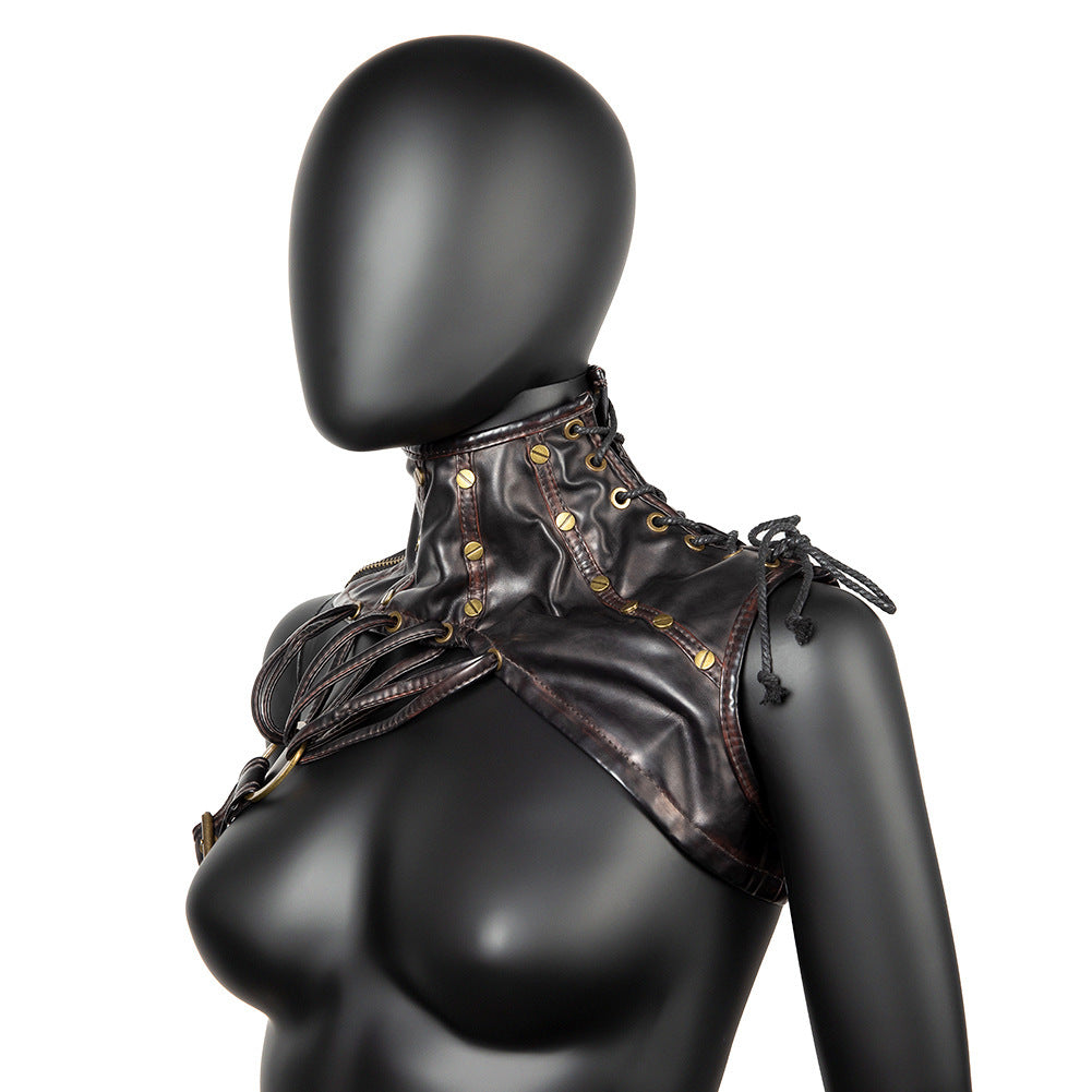 Steampunk Shawl Scarf – Halloween & Party Costume Prop