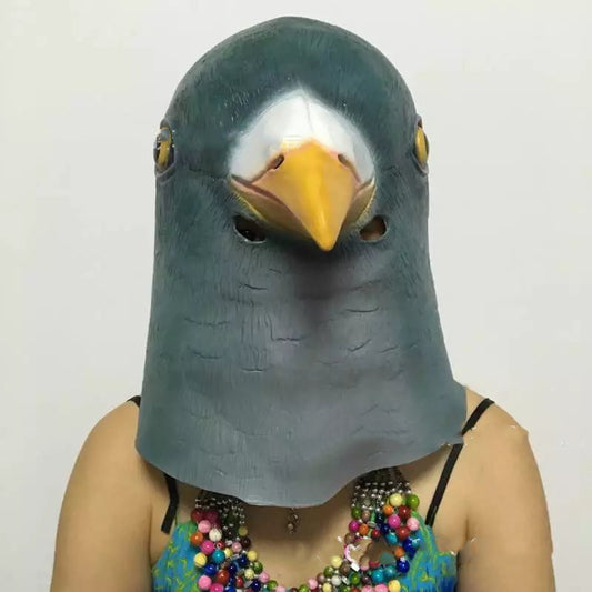 Halloween Green Dove Headgear – Fun Costume Mask