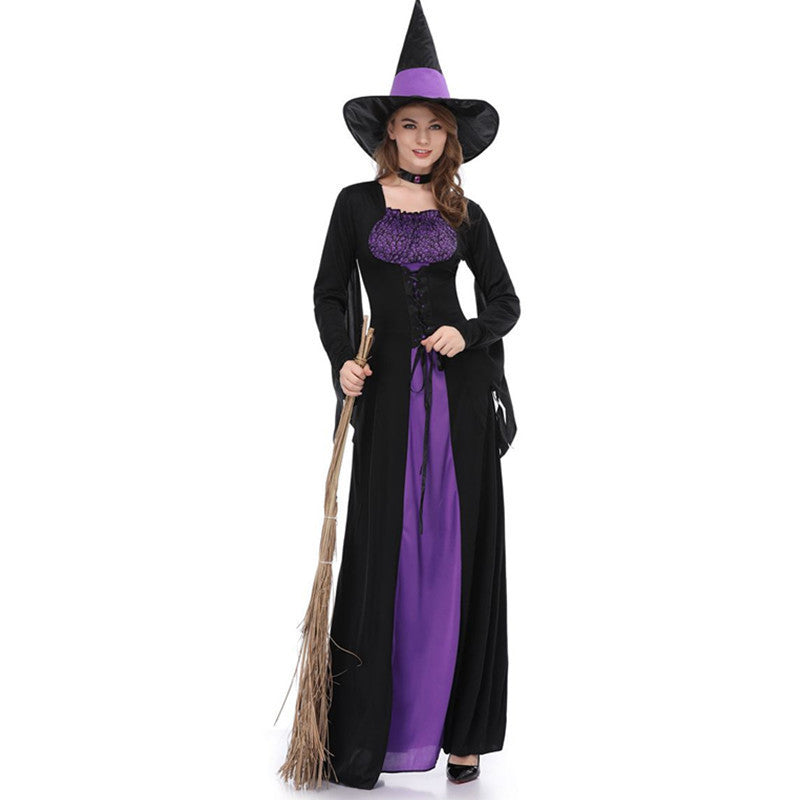 Elegant Halloween Witch Costume