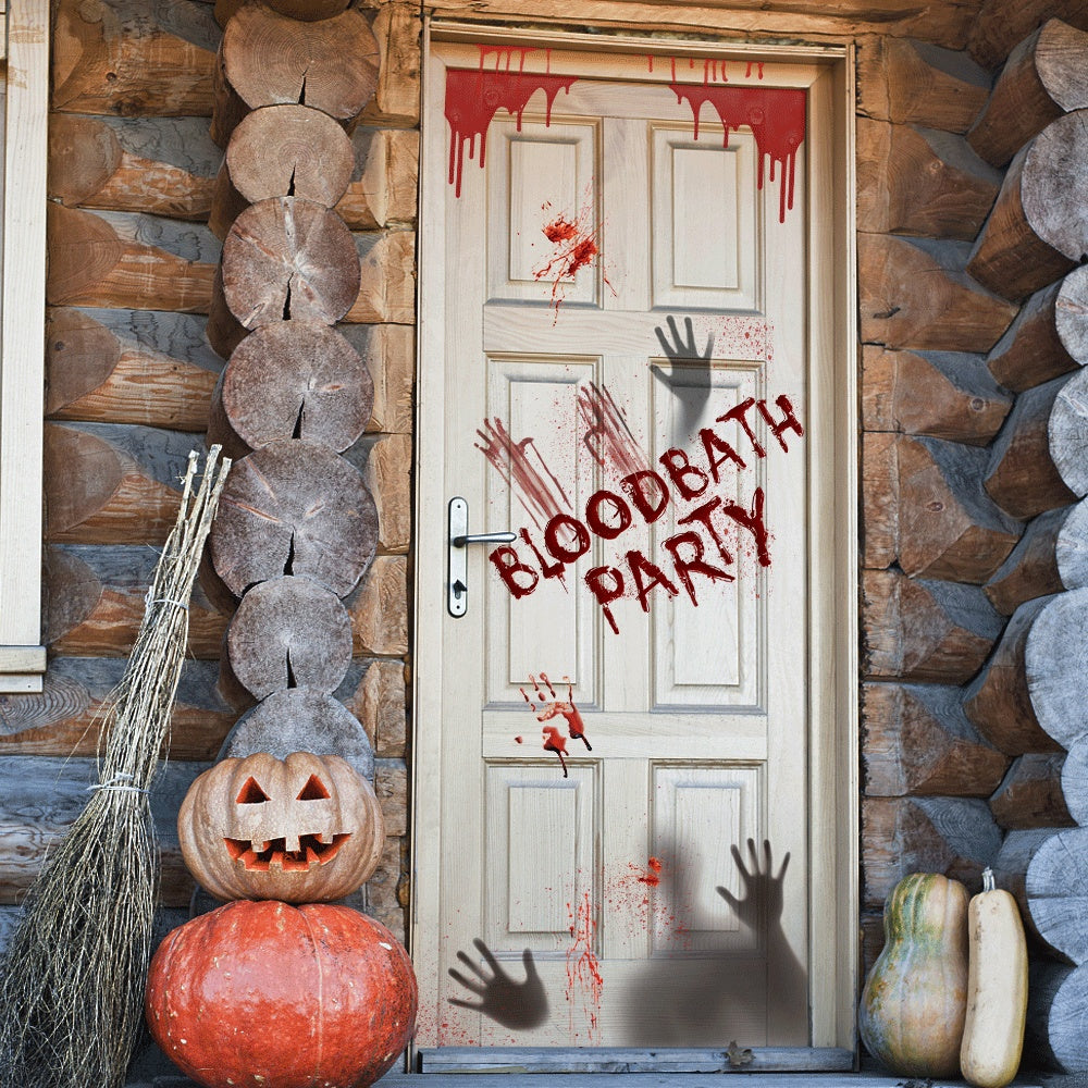 Halloween Horror Wall Stickers – Spooky Props