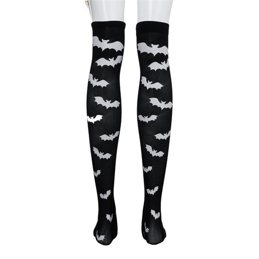 Halloween Bat Knee-High Socks