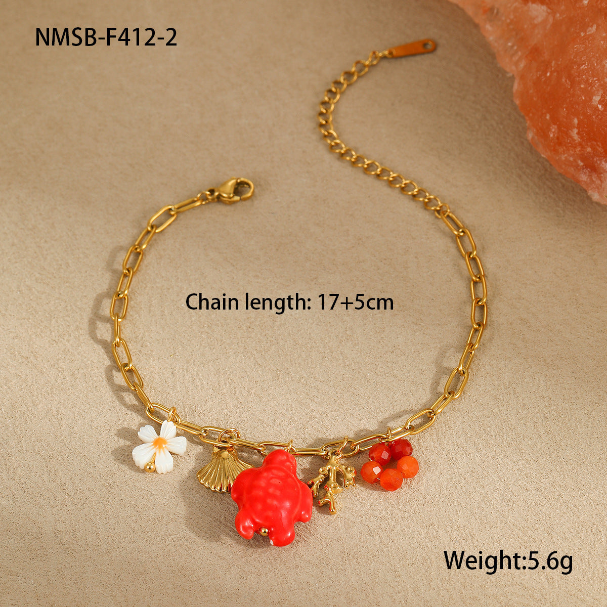Ocean Style Pendant Stainless Steel Women's Necklace