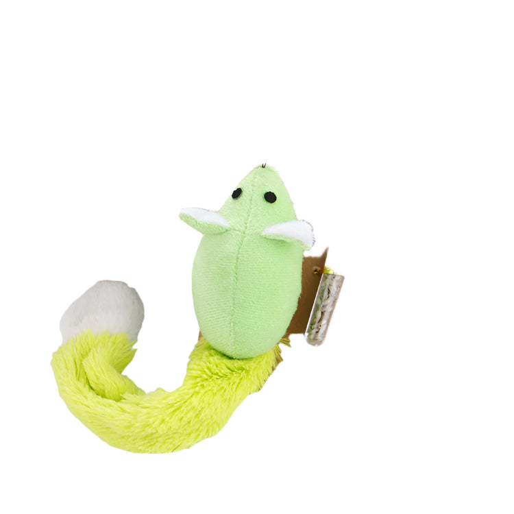 Plush Mouse Cat Toy with Mint Refill – Soft & Fun