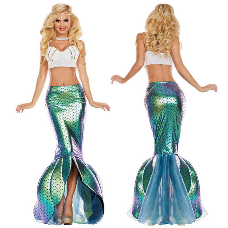 Halloween Female Mermaid Cosplay Costume