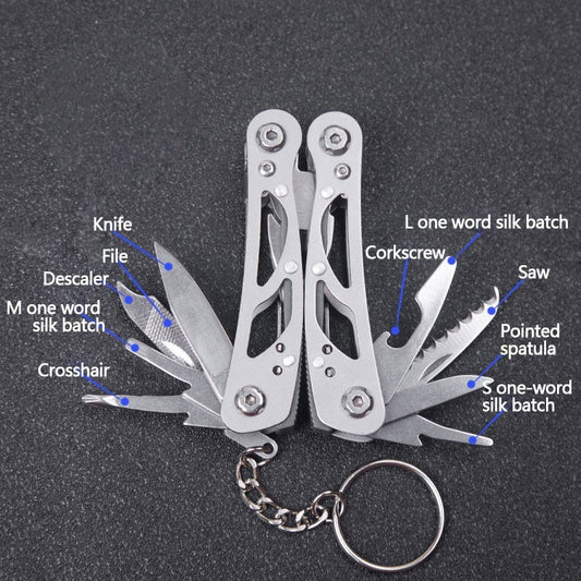 All-Steel 14-in-1 Multi-Function Pliers