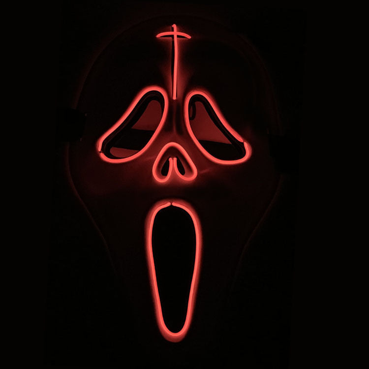 Halloween LED Mask – Luminous Flashing Light Up