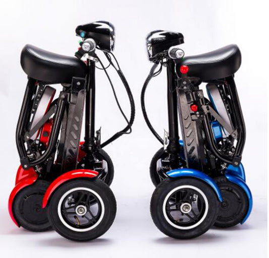 Folding 4-Wheel Electric Scooter for Adults & Elderly