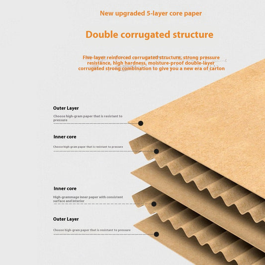 Corrugated Cardboard Shipping Box – 50x40x30cm