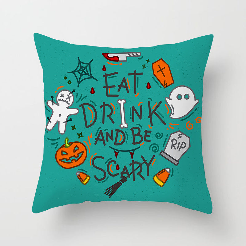 Halloween Decorative Pillowcase 45×45cm