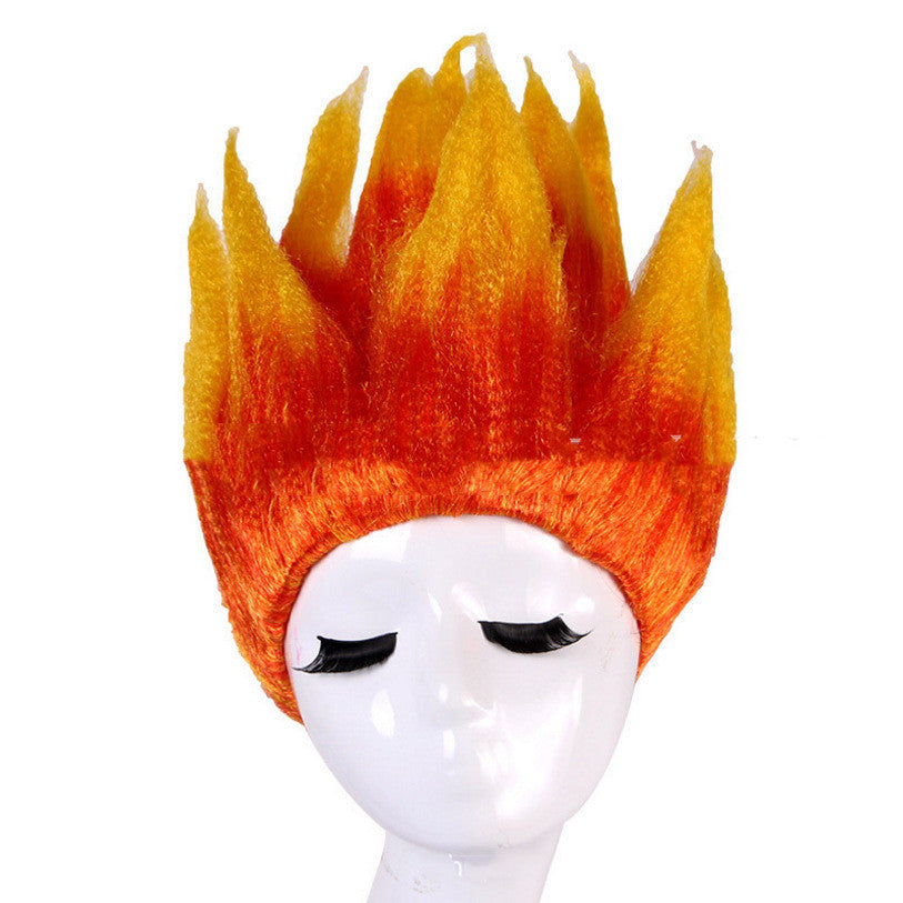 Kids Wukong Cosplay Wig