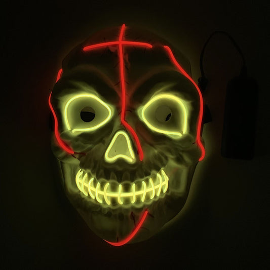 Halloween LED Mask – Luminous Flashing Light Up