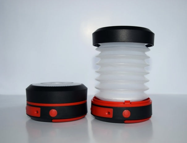Solar Collapsible Camping Lantern with Power Bank