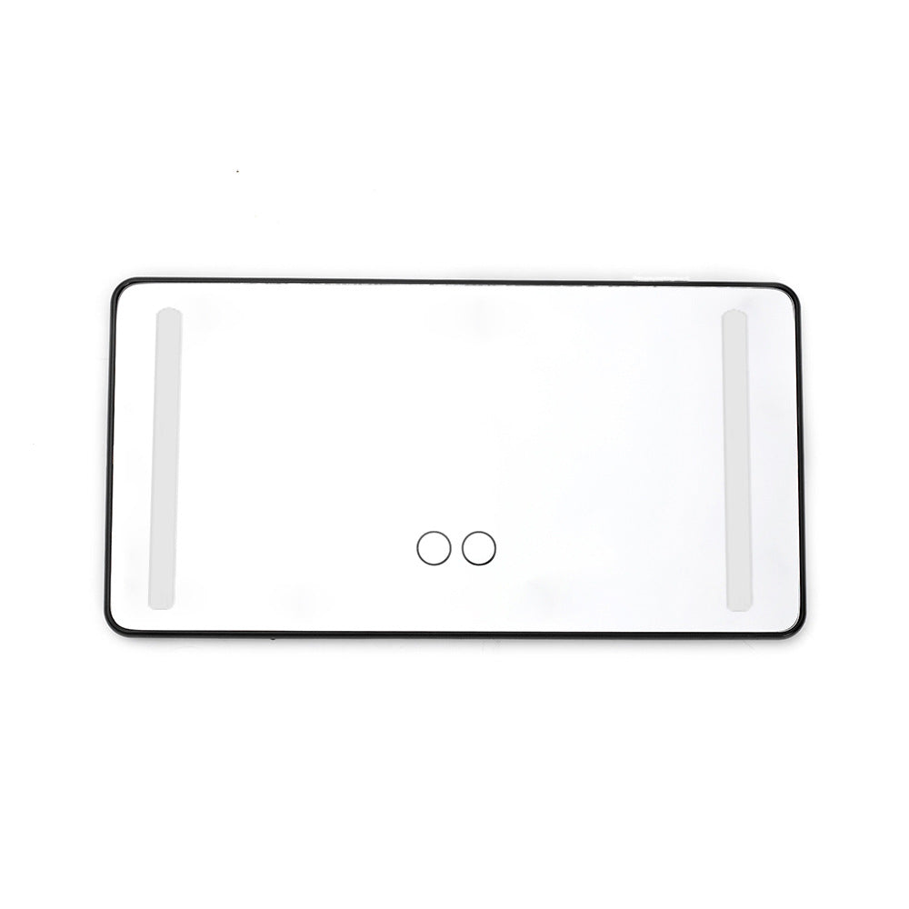LED Car Makeup Mirror Portable Vanity Mirror with Adjustable Lighting