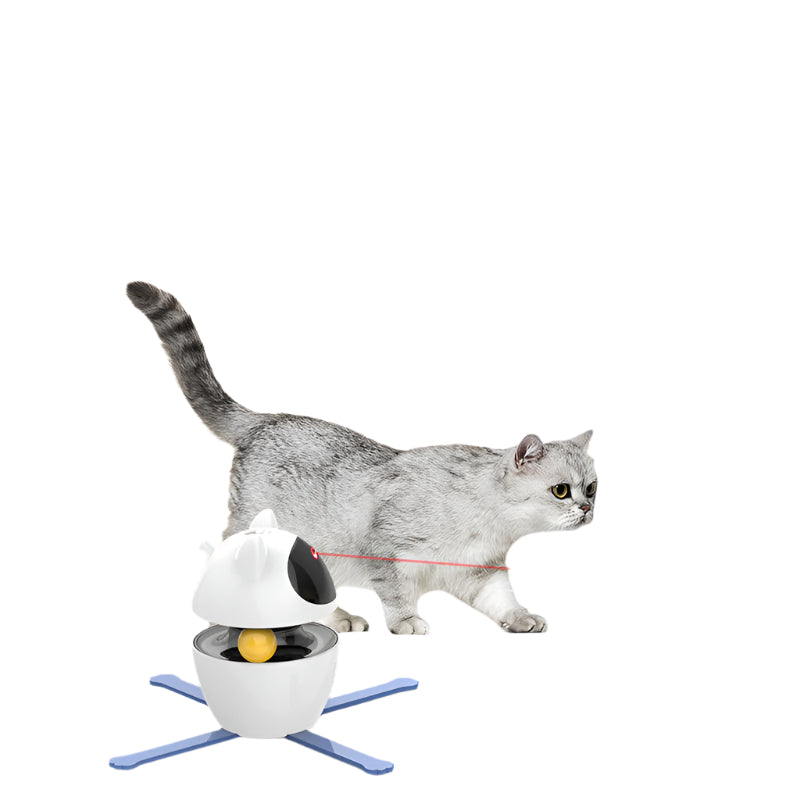 Automatic Interactive Cat Toy with Elastic Rope